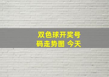 双色球开奖号码走势图 今天